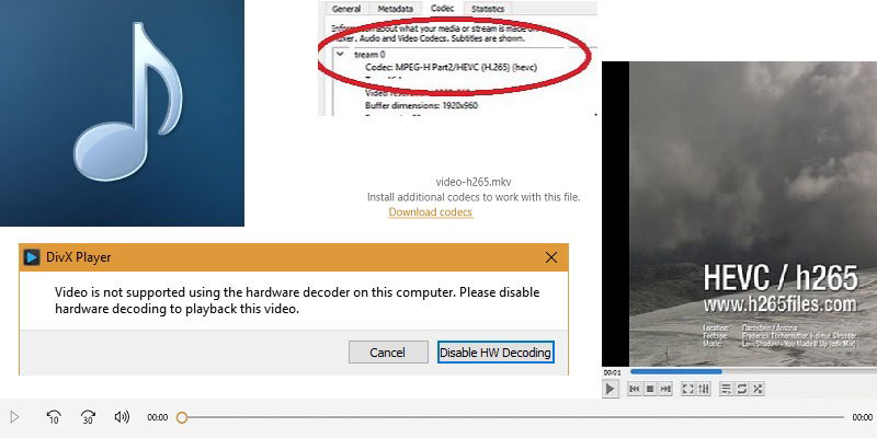 Как воспроизводить H.265 (HEVC) в плеерах
