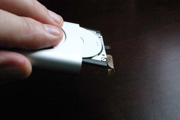 Выдвигаем кликовое колесо