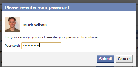 Подтверждение списка доверенных контактов