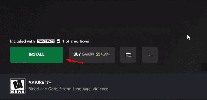 Экран My games and apps на консоли Xbox — список установленных игр
