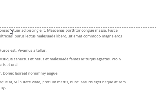 Первая страница без колонтитула