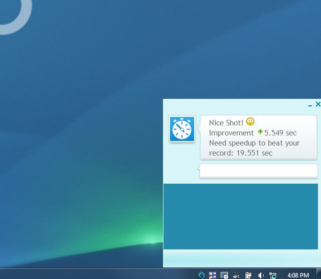Результаты BootRacer: уменьшение времени на 5.549 с после базовой чистки автозагрузки