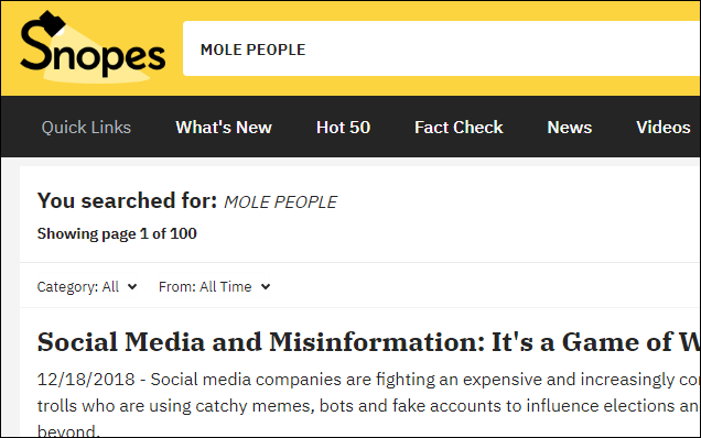 Иллюстрация службы проверки фактов