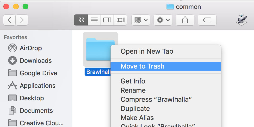 Удалить игры без Steam на Mac