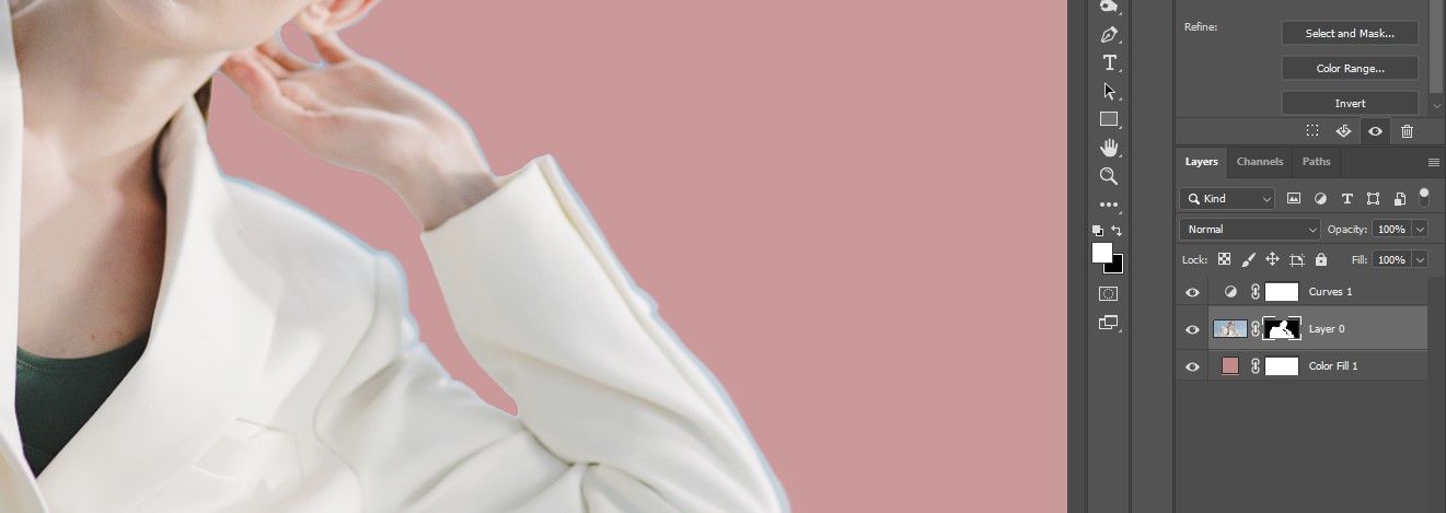 Step 1 Click on Layer Mask