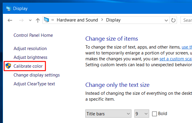 Мастер калибровки цвета в Windows с примерными настройками гаммы