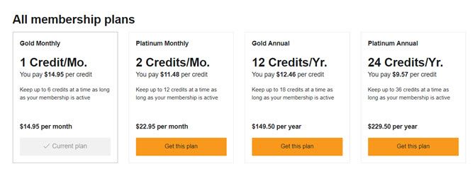 Audible Membership Plans