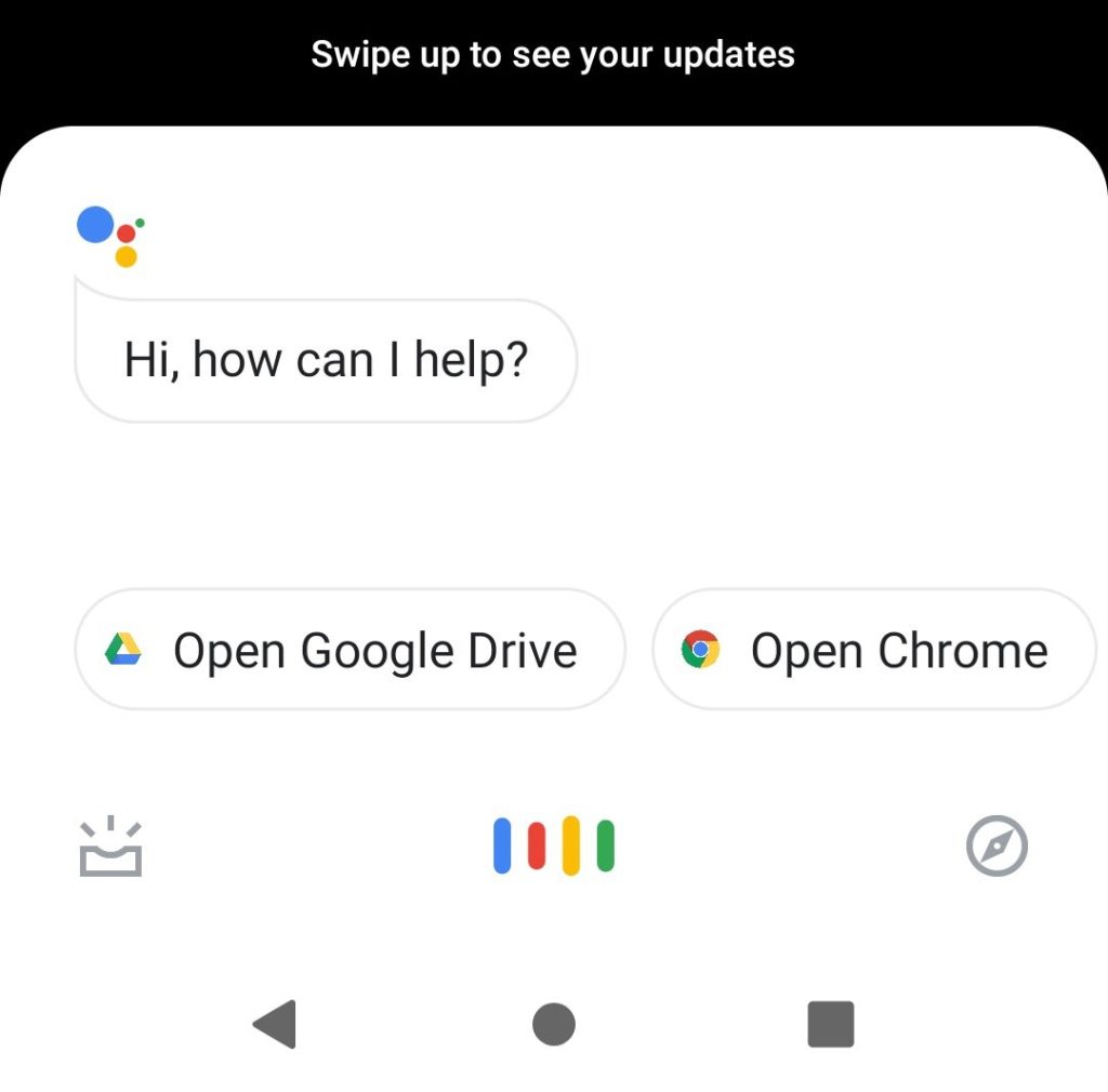 Вызов Google Assistant на Android