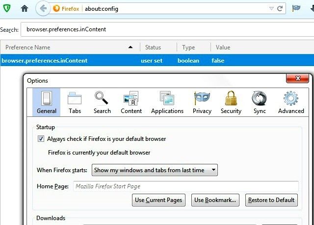 old-preferences-window