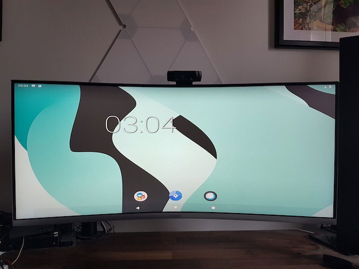 Главный экран Android на Raspberry Pi 4