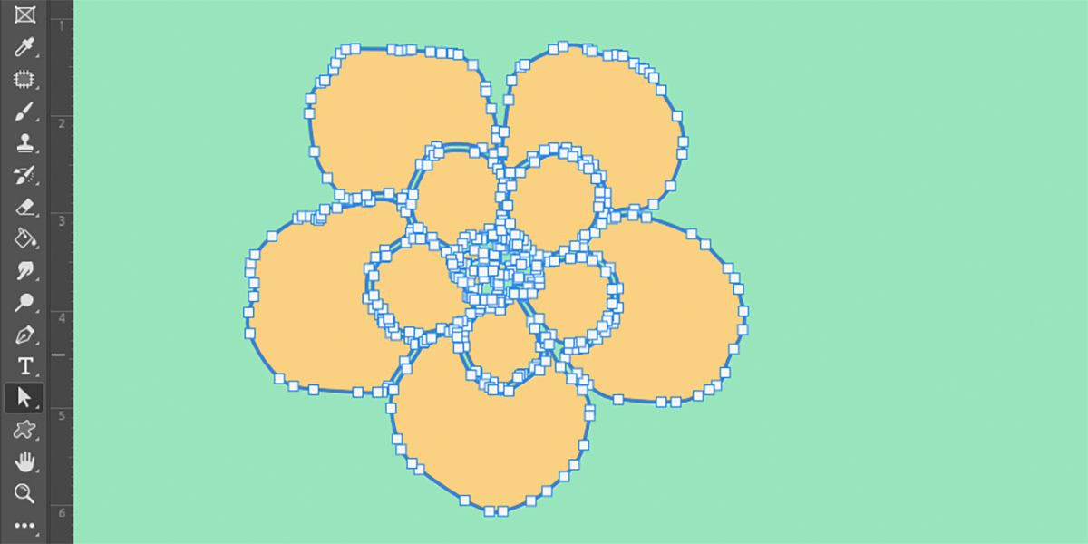 Direct Selection Tool в Photoshop