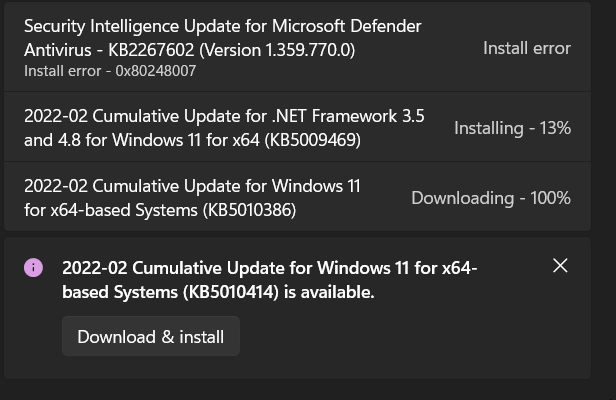 Запуск антивредоносного сканирования в Windows