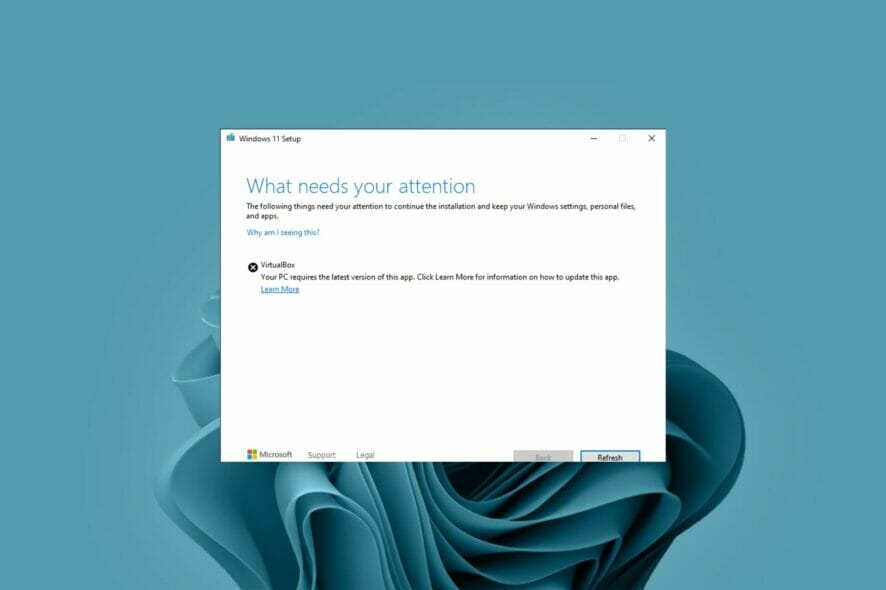 Как исправить ошибки VirtualBox на Windows 11