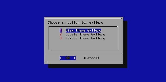 Запуск браузера тем в RetroPie