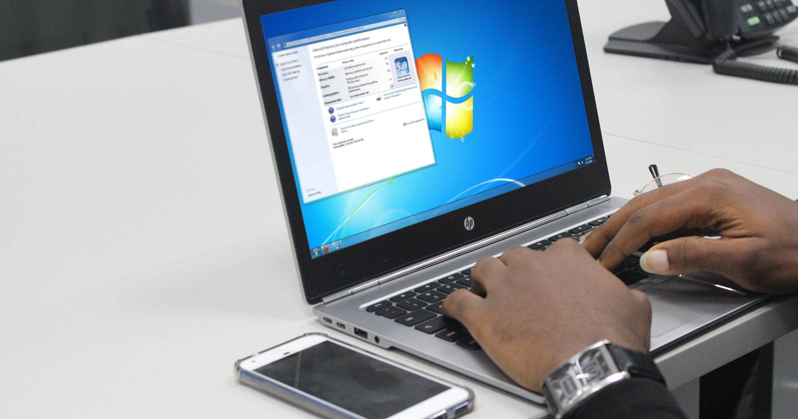 Установка Windows 7 в VirtualBox — окно приветствия