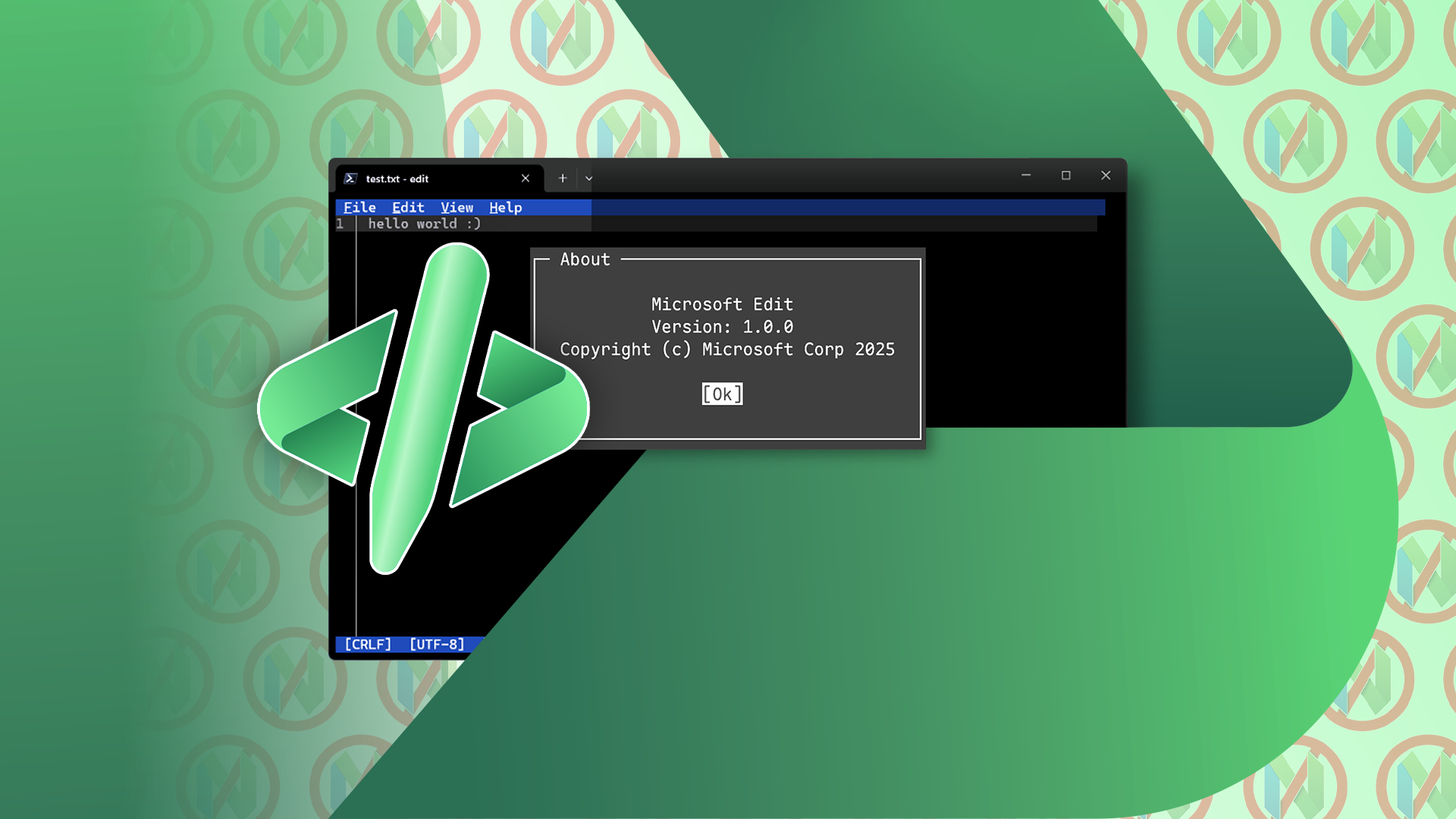 Microsoft Edit — лёгкий текстовый редактор