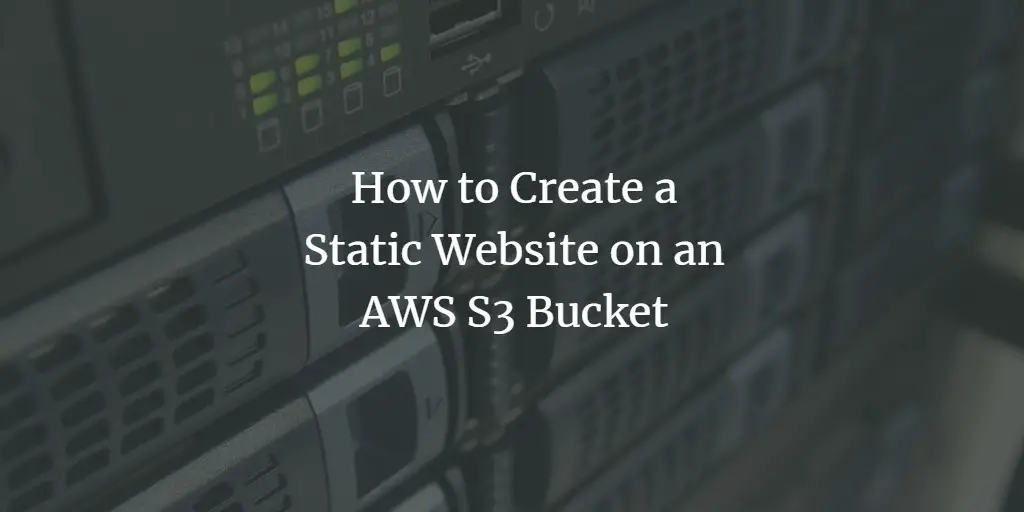 Размещение статического сайта в Amazon S3
