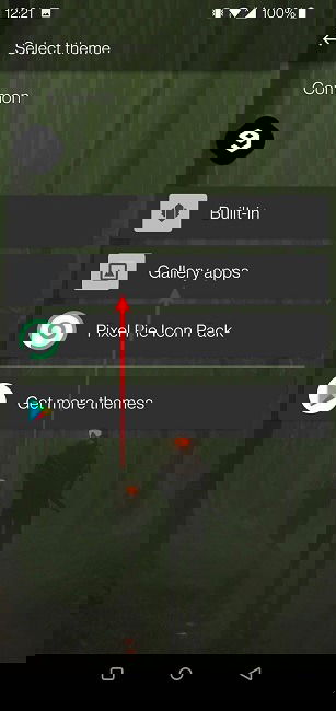 Set Custom Icons Android Nova Gallery Apps