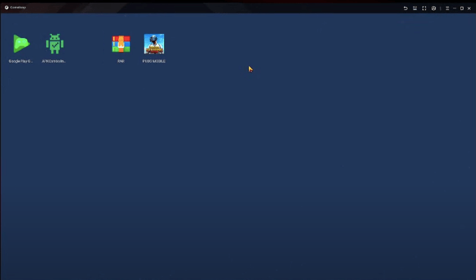 Откройте Gameloop и нажмите F9