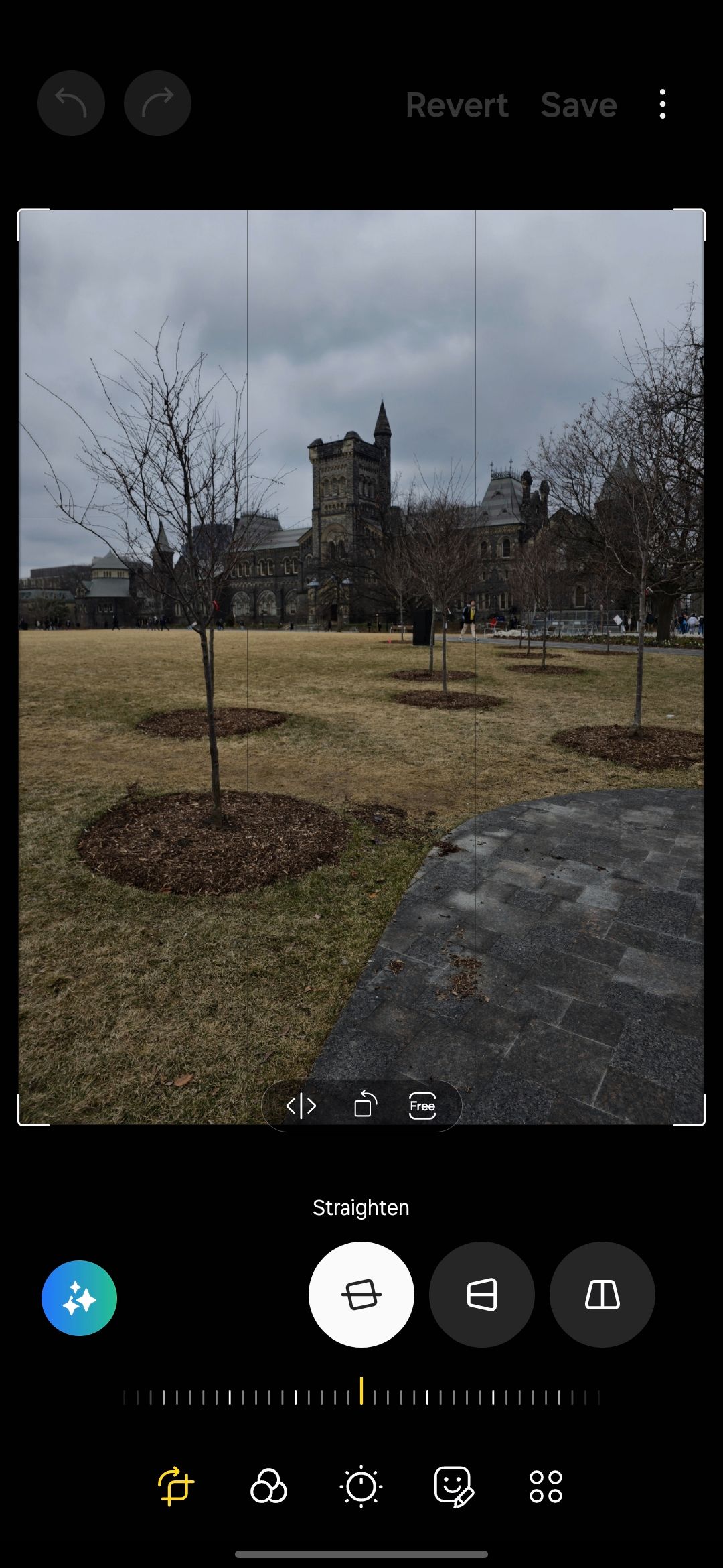 Редактор галереи Samsung на Galaxy S24