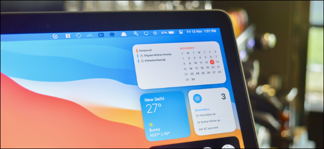 Виджеты на Mac: добавление и настройка