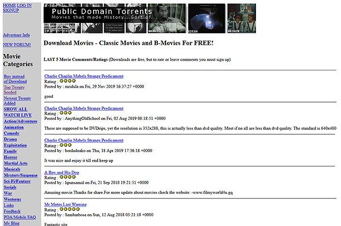 постер классического фильма, доступного в публичном достоянии