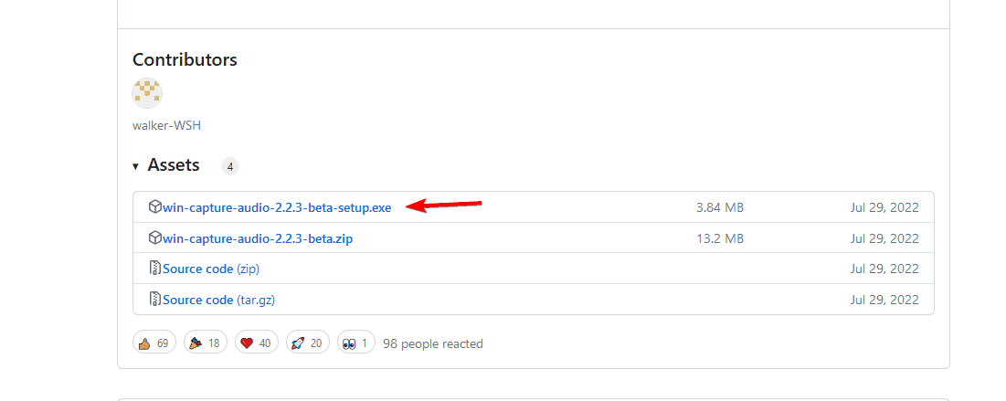 win-capture-audio github