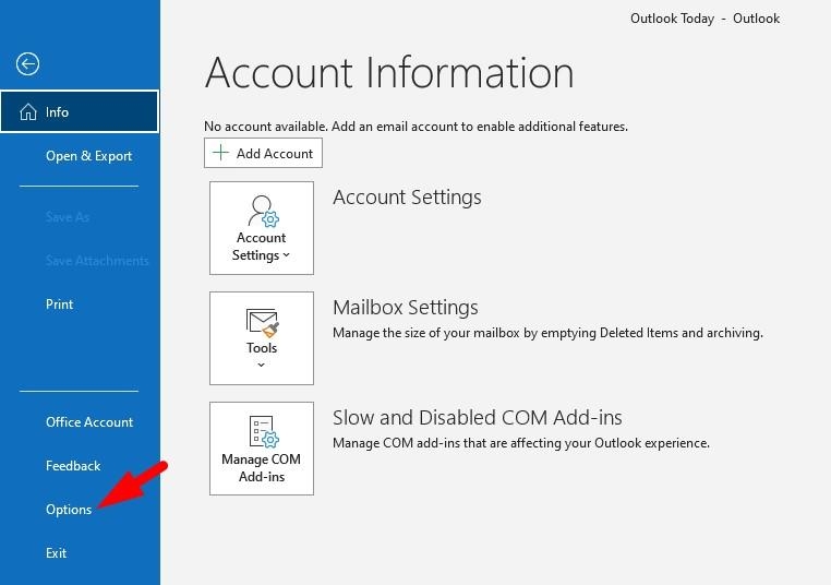Outlook не показывает уведомления — исправление