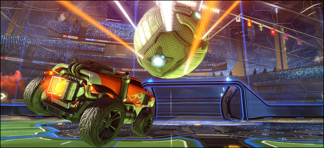 Освойте аэрели в Rocket League