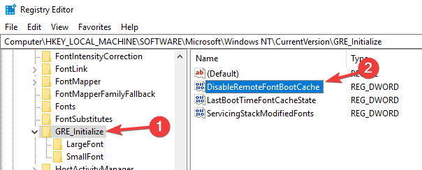 Font Windows 10 blurry