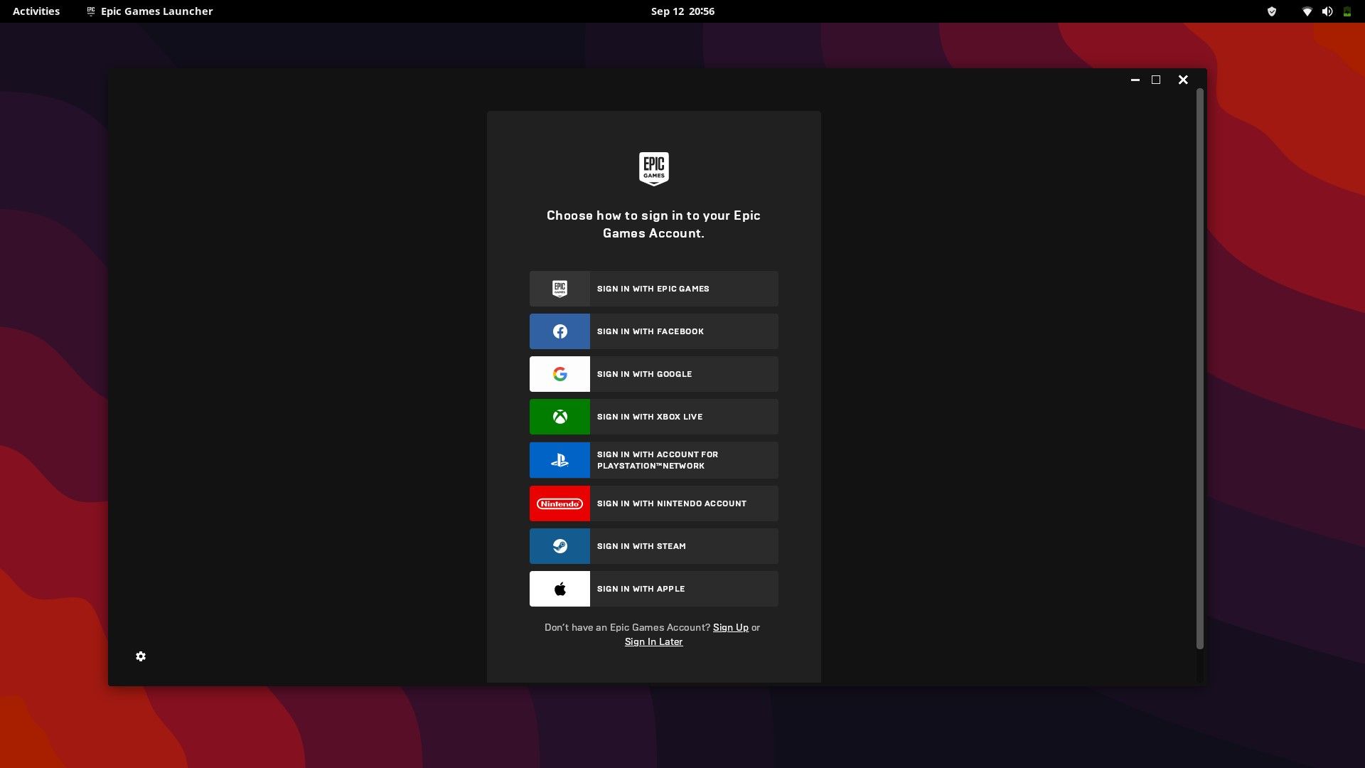 epic games библиотека на linux