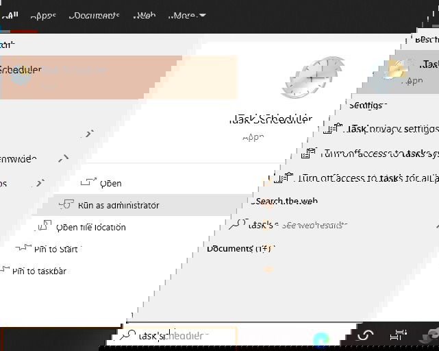 Поле поиска — Планировщик задач