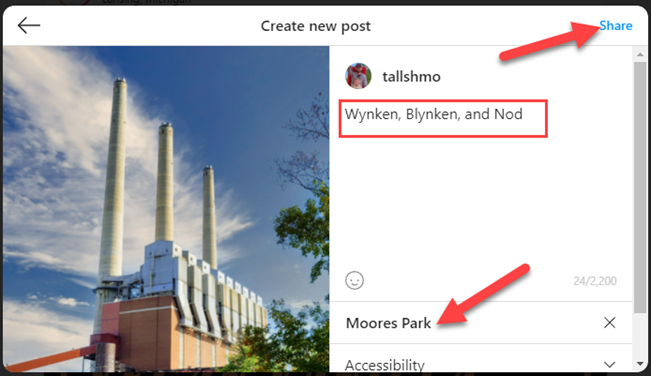 Add details and then 