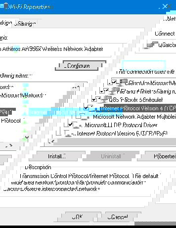 Microsoft Store Not Working Internet Protocol Tcp Ipv4 6