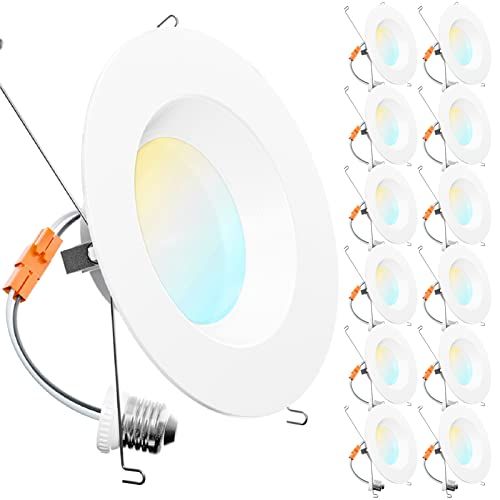 LED-рефит от Sunco, вид спереди, компактный модуль для встраиваемых светильников