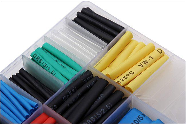 Набор термоусадочных трубок для ремонта кабеля