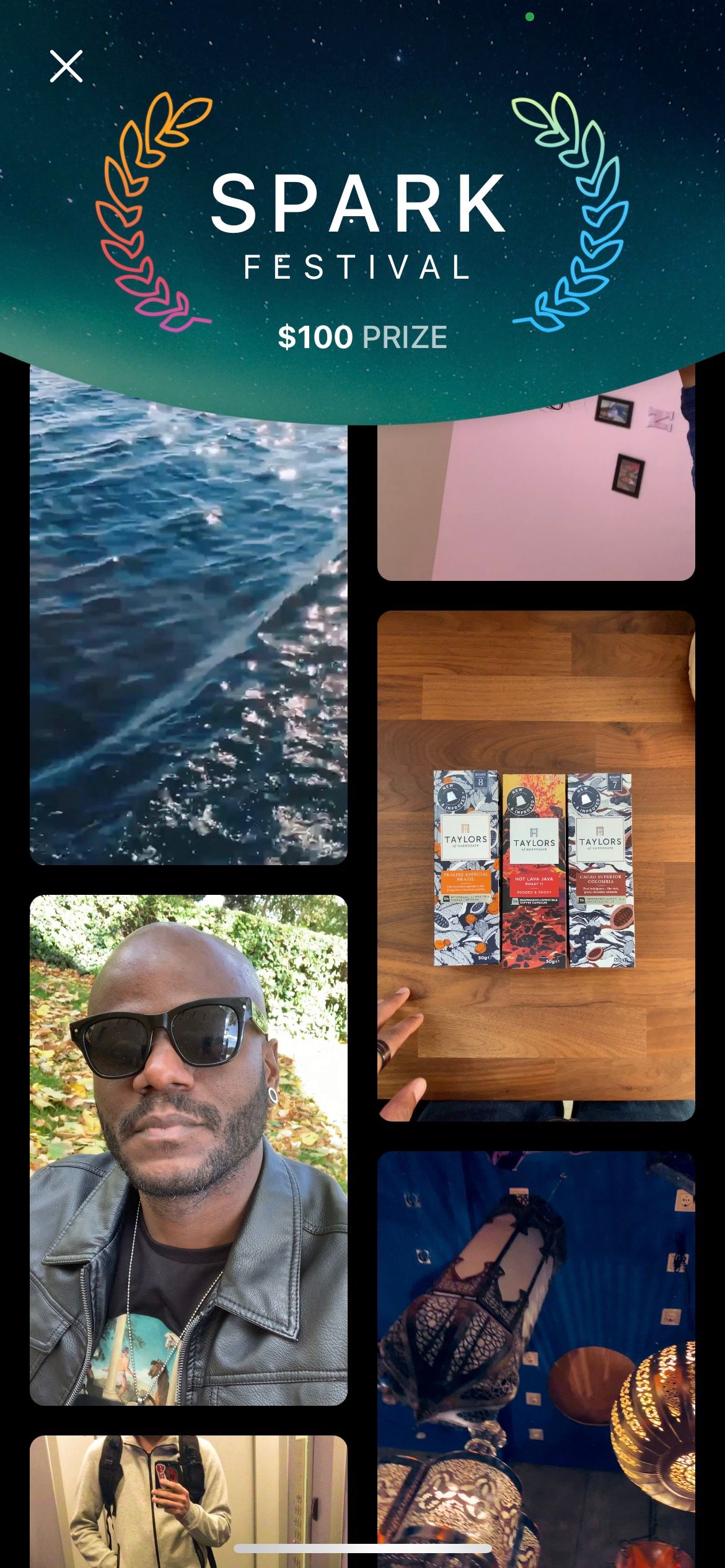 видео пользователя в Spark Camera