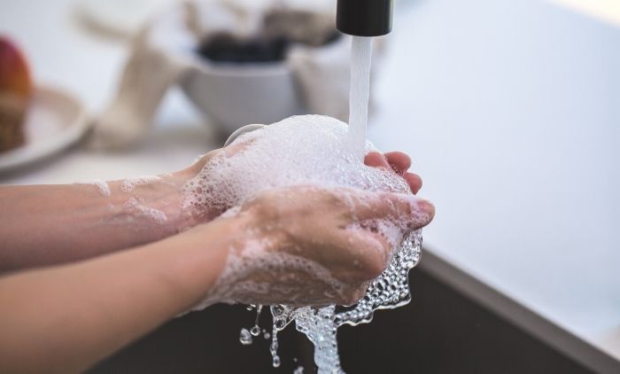 Clean Sanitize Tv Remote Wash Hands