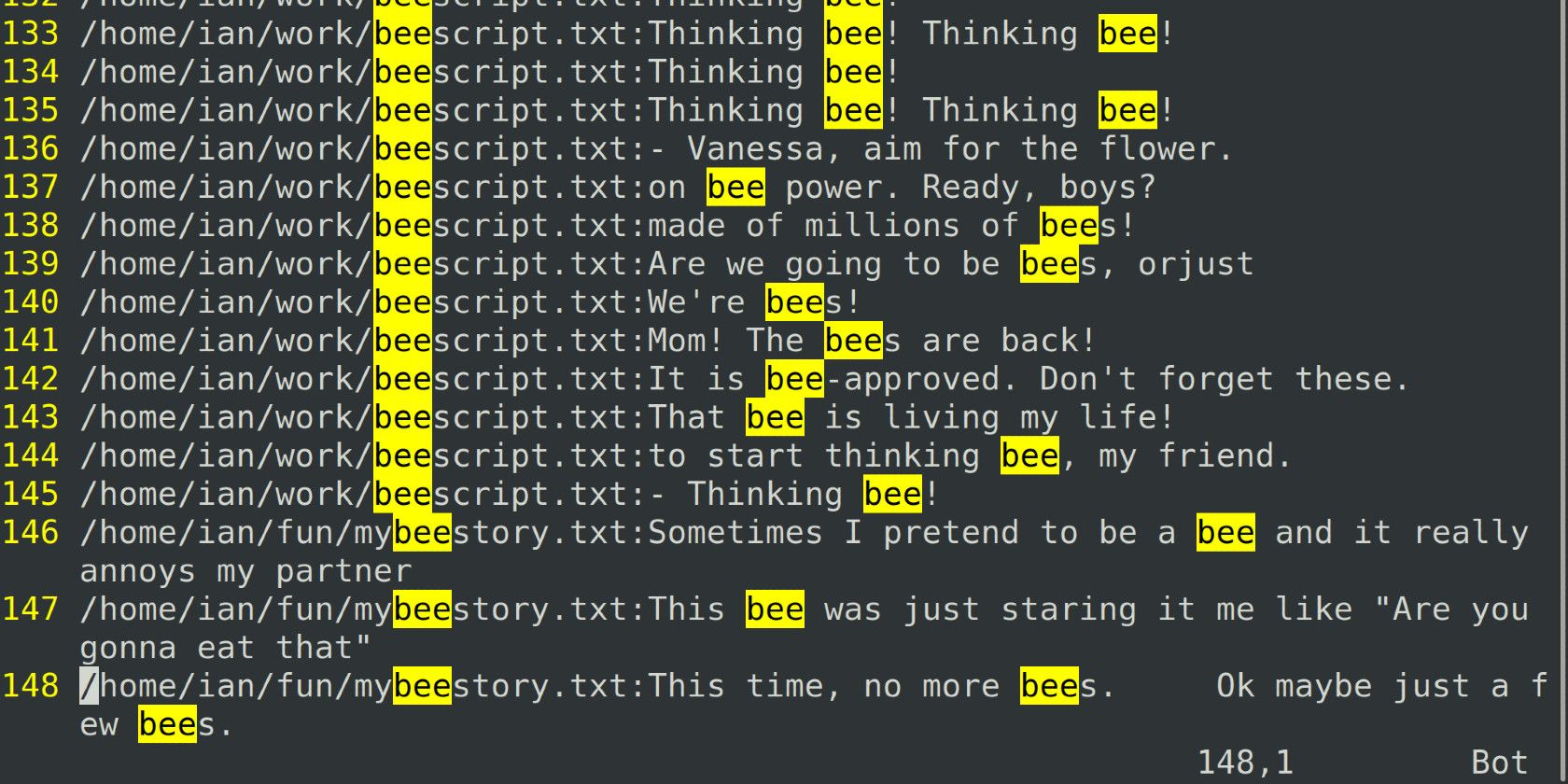 Grep: поиск нескольких строк в Linux