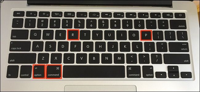 Сброс NVRAM на Mac