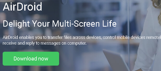 подтверждение получения файла в мобильном AirDroid