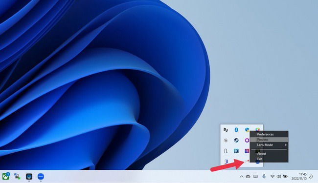 Иконка GoPro в области уведомлений Windows