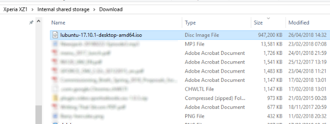Browse Android BitTorrent downloads