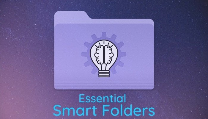 essential smart folders for mac