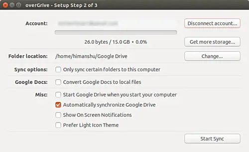 overGrive Sync