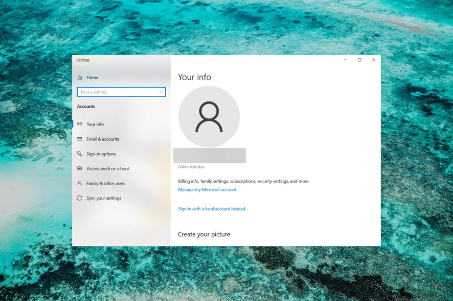 Diventare amministratore in Windows 10