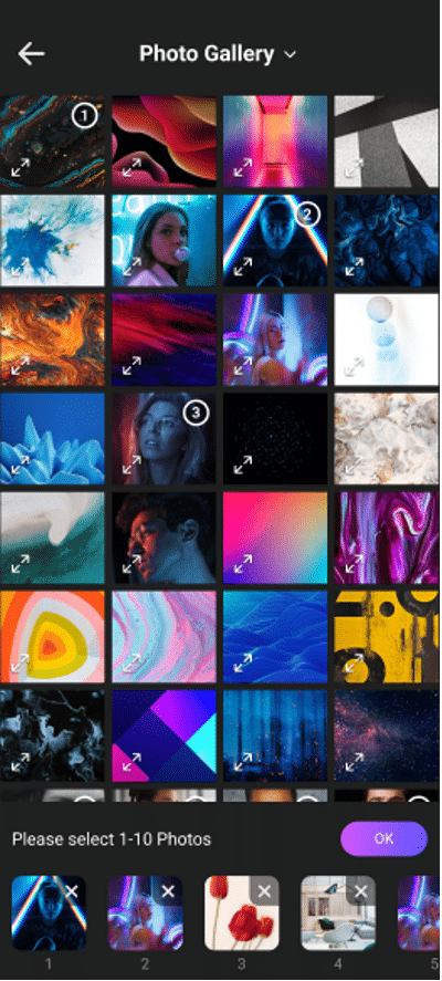 Добавление фото в шаблон MiraCut