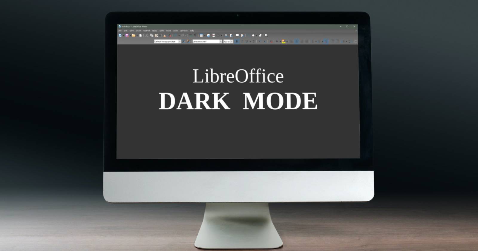 Как включить тёмный режим в LibreOffice