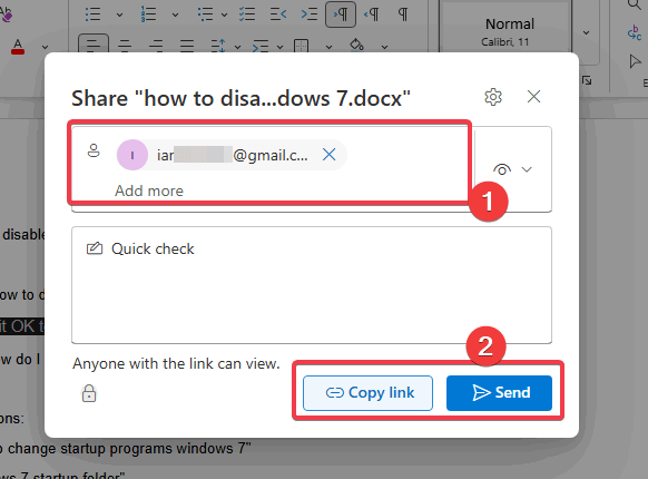 Поделиться или скопировать ссылку
