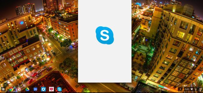Установка Android APK Skype для упаковки и запуска в Chrome OS
